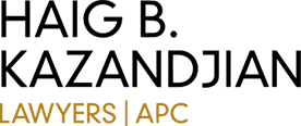 Haig B. Kazandjian Lawyers APC